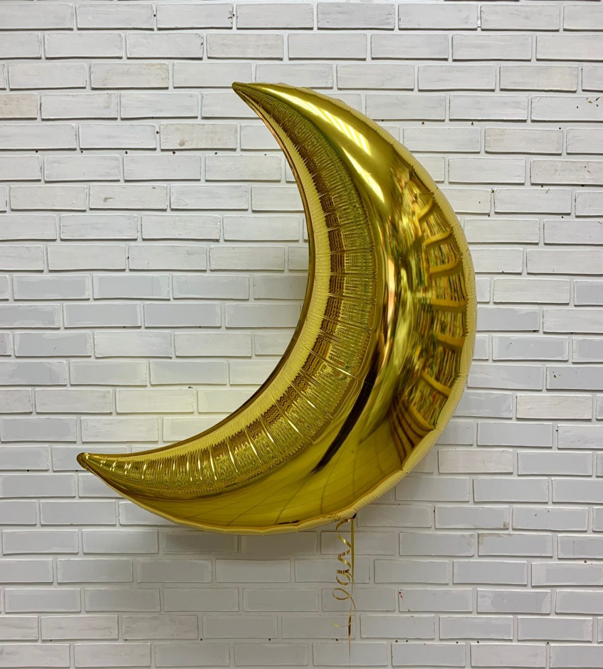 Изображение WhatsApp 2023-11-14 в 15.16.46_038a5062 Шар фольгированный фигурный "Месяц" золотой — изображение 1
