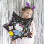 Шар фольгированный звезда "Hello Kitty. Космонавт" — изображение 2